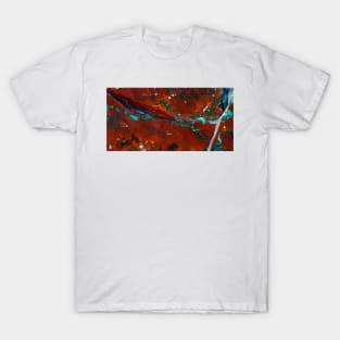 Gemstone Agate Jasper texture 13 T-Shirt